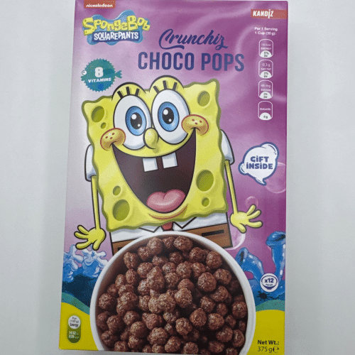 Crunchiz chocopops spongebob