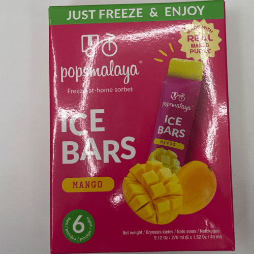 Popsmalaya ice bars mango 270ml