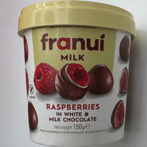 Franui milk raspberries