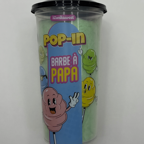 Iconiksweet pop in barbe a papa apple
