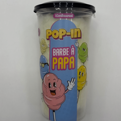 Iconiksweet pop in barbe a papa banane