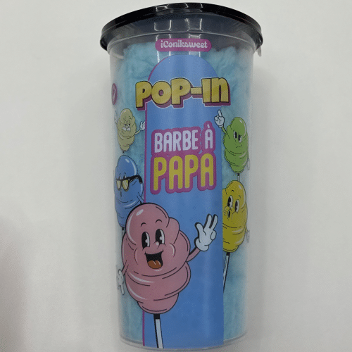 Iconiksweet pop in barbe a papa blueberry