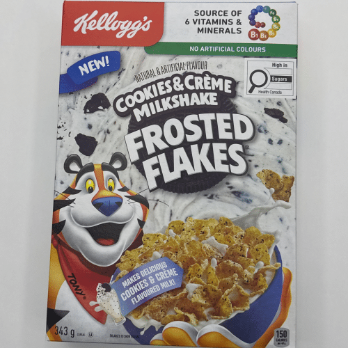 Kelloggs cookies & Cream milkshake