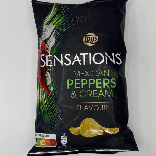 Lays sensation mexican propers & cream
