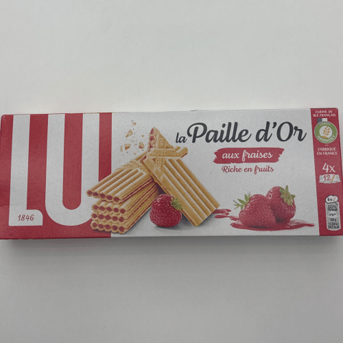 Lu la paille d or aux fraises