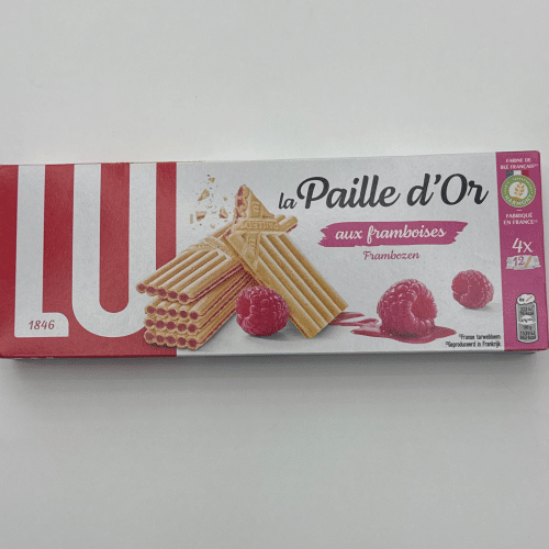 Lu la paille d or aux framboises