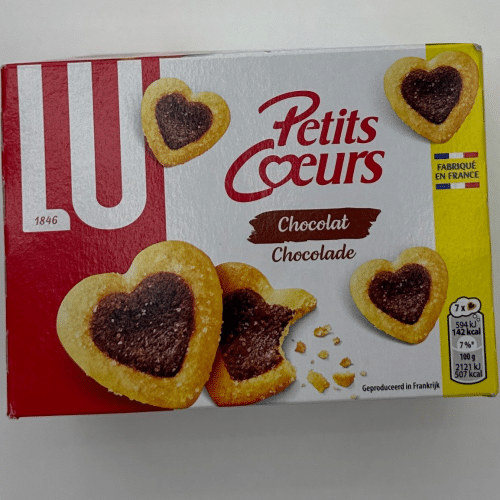 Lu petits coeurs chocolat