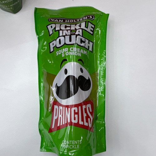 Pickle in a pouch sour Cream ognion