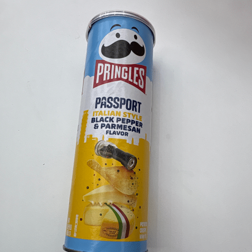 Pringles Chine goût black pepper parmesan 110gr