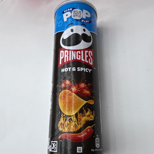 Pringles hot en spicy 165gr