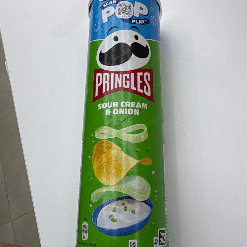 Pringles sour cream en onion 165gr