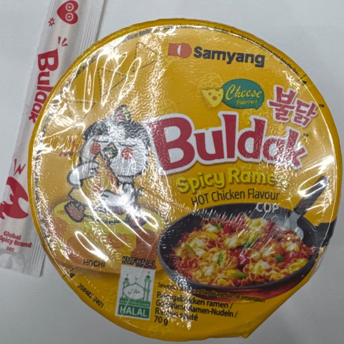 Samyang Buldak cheese flavour chicken 70gr
