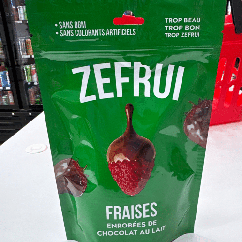 Zefrui chocolat au lait