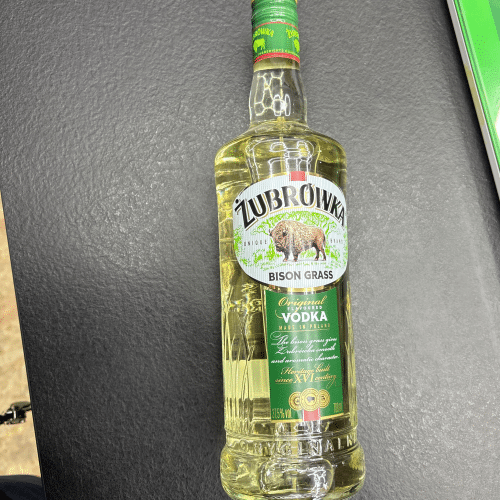 Zubrowka bison grass vodka