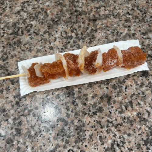 Brochette porc oignons