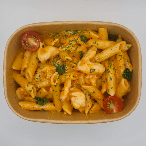 Penne scampis