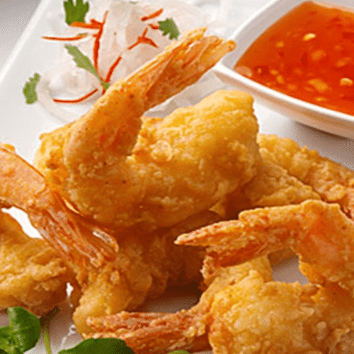 Prawn pakoda