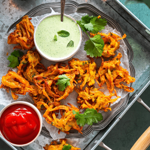 Onion bhajiya