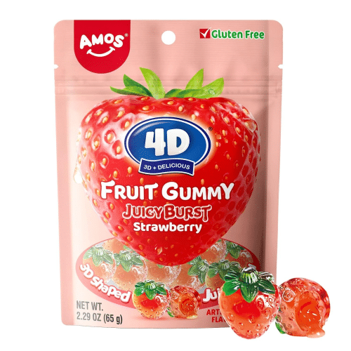 Amos 4d Gummy Strawberry