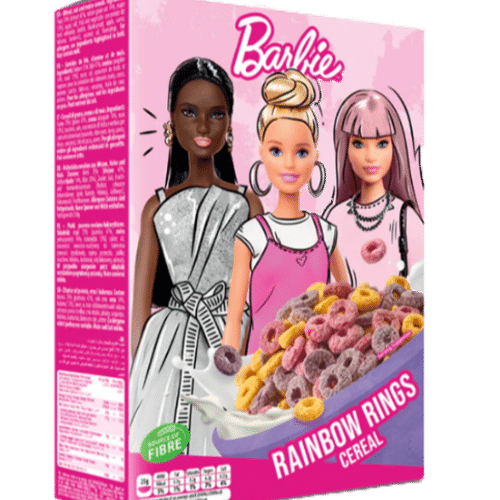 Barbie Rainbow Rings Cereal