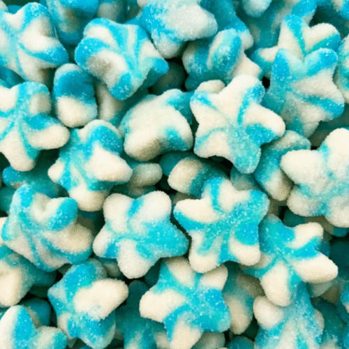 étoile twist bleue sucrée