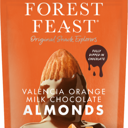 Forest Feast Orange, Milk Chocolate, Almonds