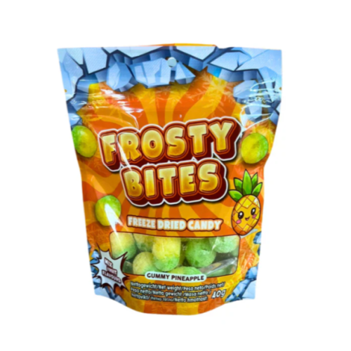 Frosty Bites Friezdried Pineapple