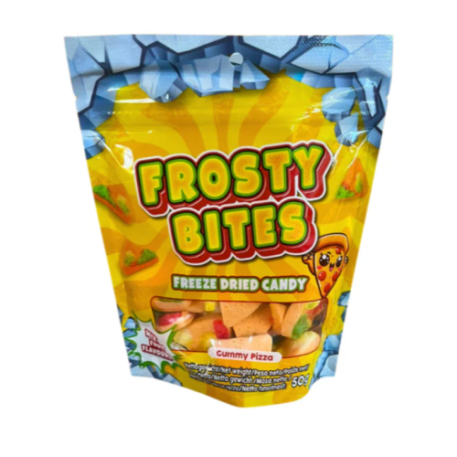 Frosty Bites Friezdried Pizza