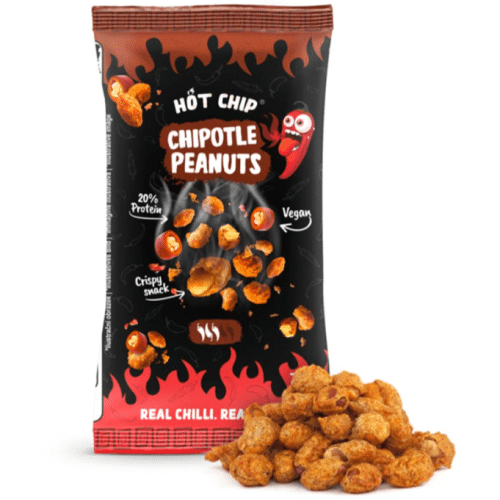 Hot Chip Peanuts Flaming