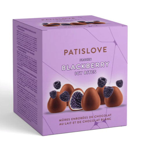 Patislove Milk & White Chocolate Blackberry