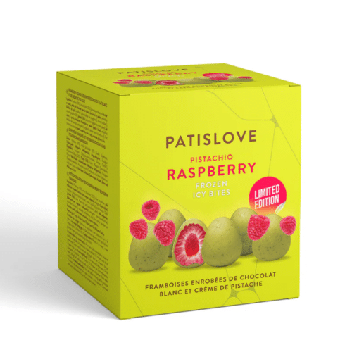 Patislove White Chocolate Raspberry & Pistachio