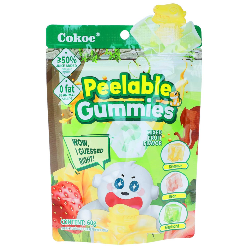 Peelable gummies Mystère Fruits