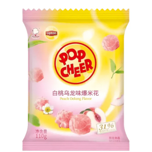 Pop Corn Peach Oolong