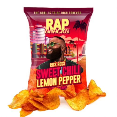 Rap Snacks Chips Rick Ross Sweet Chili & Lemon Pepper