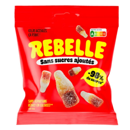 Rebelle Bonbons sans sucres Cola