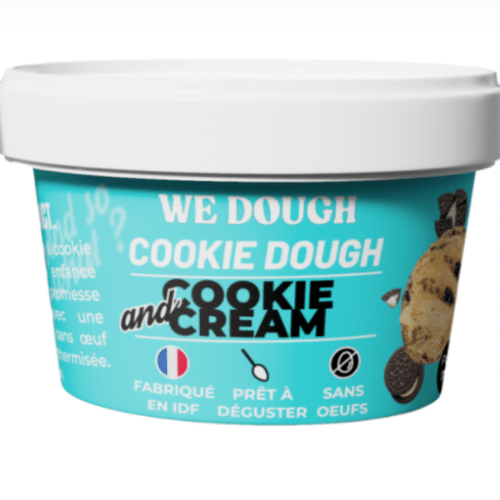 We Dough Cookie Dough Cookie & Cream