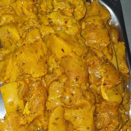 Tacos poulet mariné