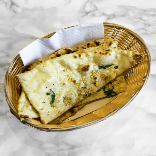 Garlic naan
