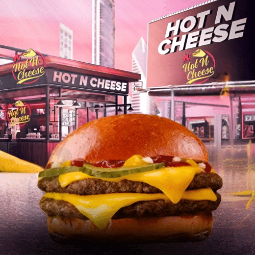 Burger Double Cheese