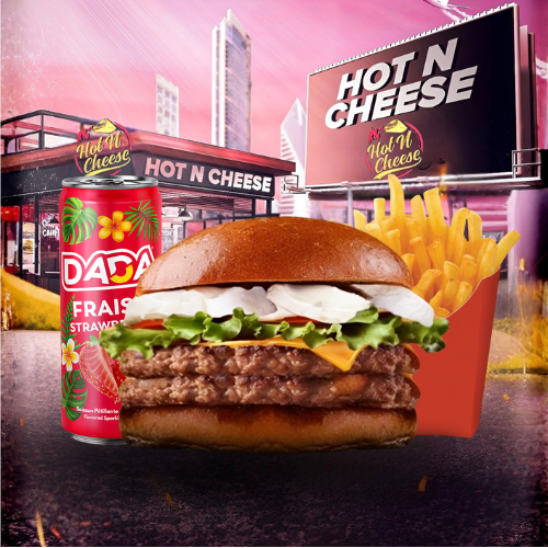 Menu Burger Chevre miel