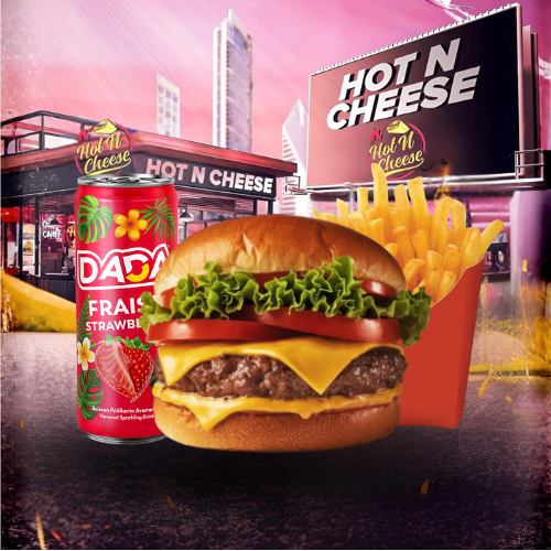 Menu Burger Hot Cheese