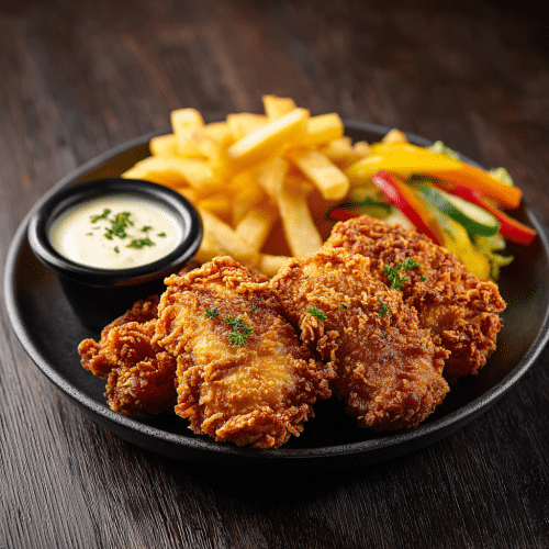 Assiette poulycroc (2 pcs)