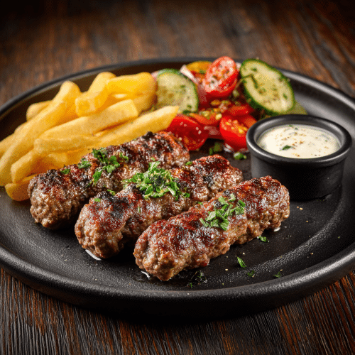 Assiette spécialité köfte