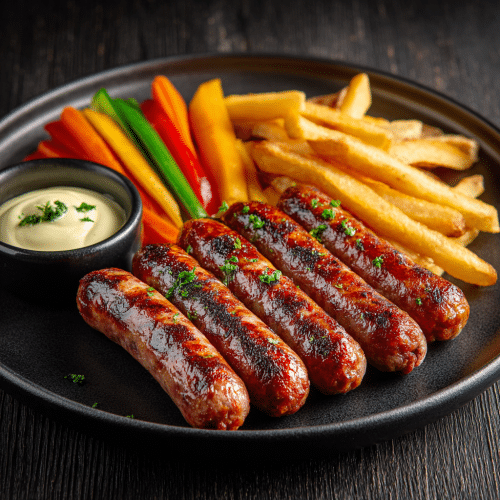 Assiette spécialité merguez (6 pcs)