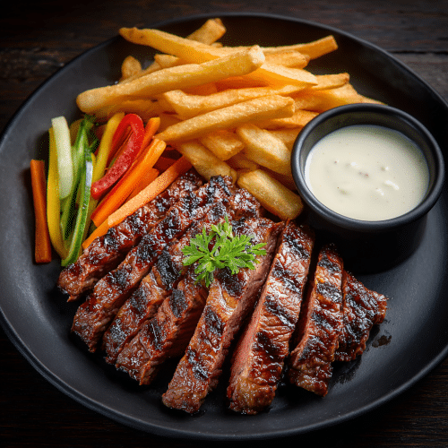 Assiette spécialité viande de bœuf