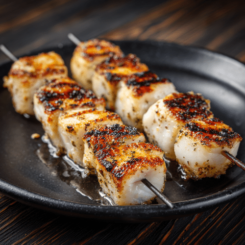 Brochettes de poisson