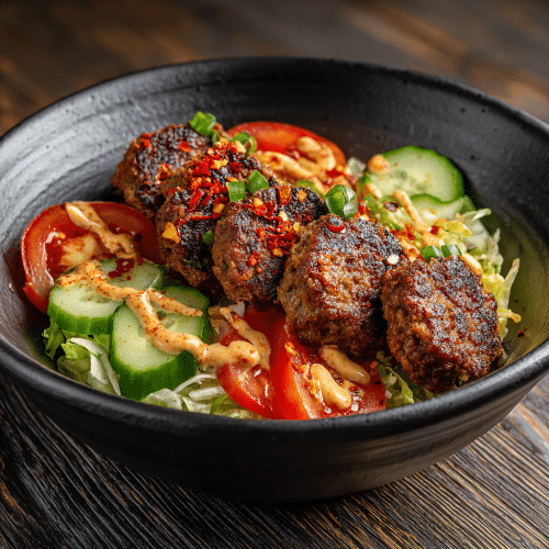 Salade kofte piquant