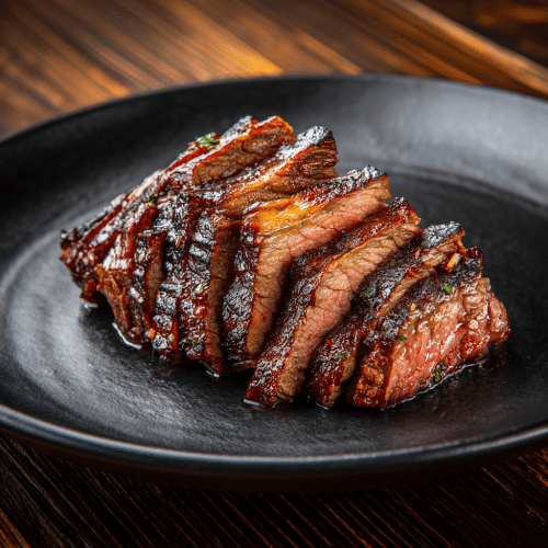 Viande de bœuf mariné