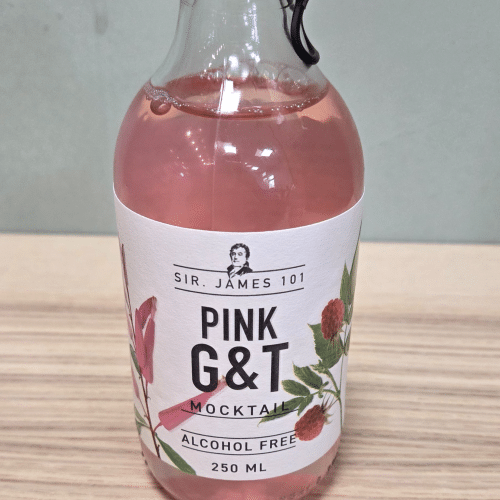 Pink G&T Mocktail (Alcohol Free)