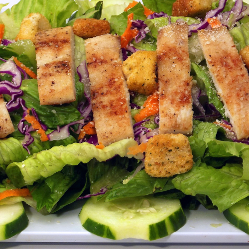 Chicken Caesar salad